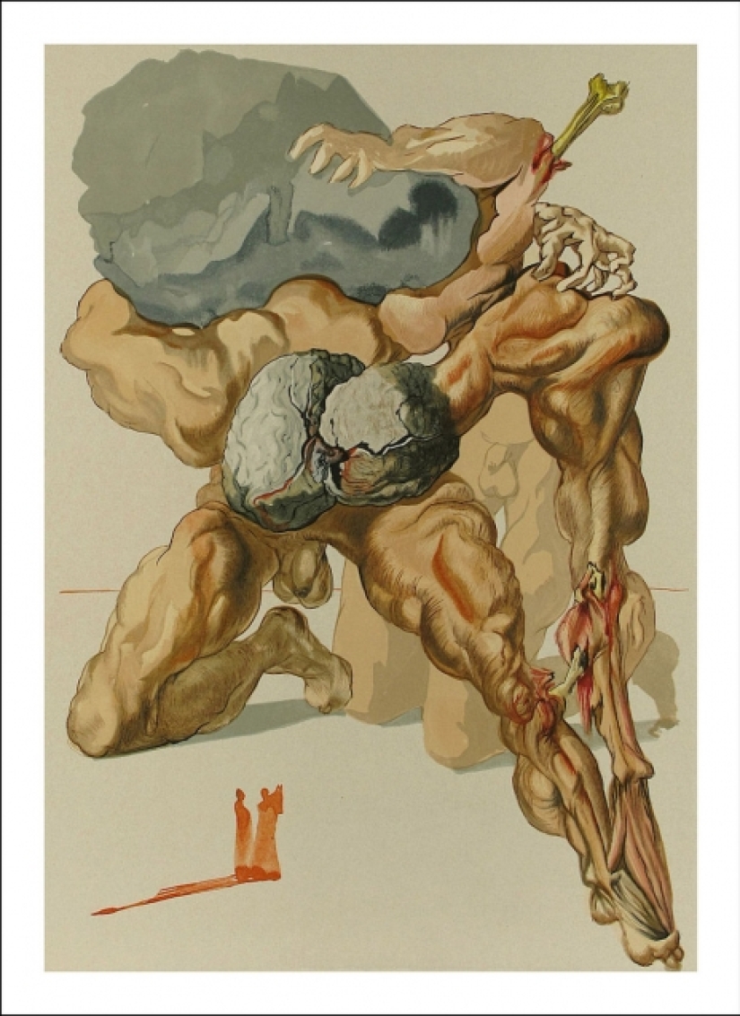 Cómo Salvador Dalí descendió al Infierno de Dante