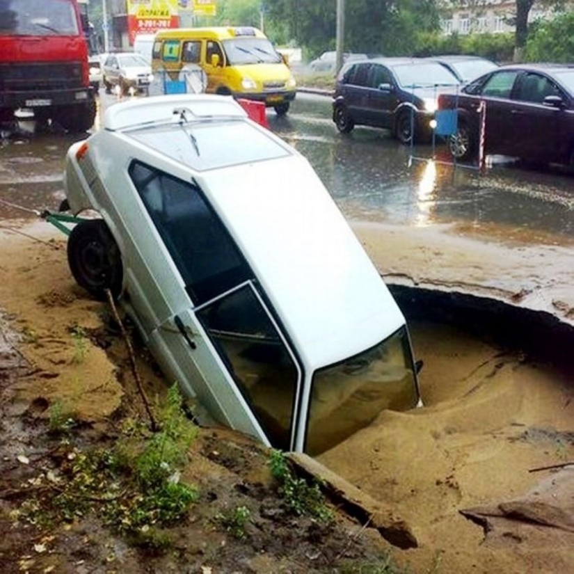 Cómo Samara “devora” autos