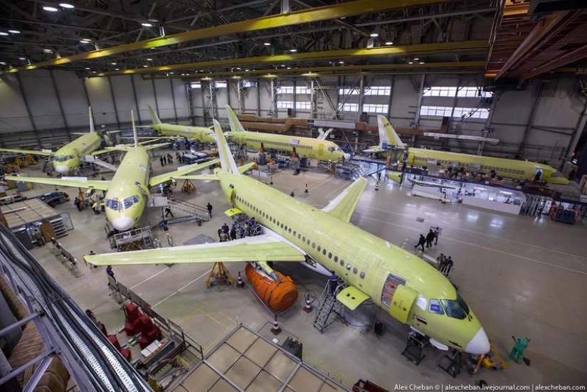 Cómo se fabrica el Superjet: Komsomolsk-on-Amur