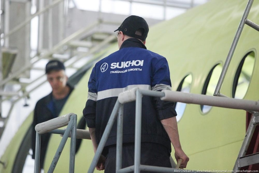 Cómo se fabrica el Superjet: Komsomolsk-on-Amur