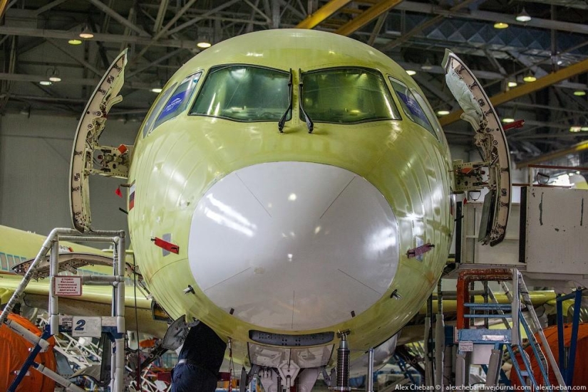 Cómo se fabrica el Superjet: Komsomolsk-on-Amur