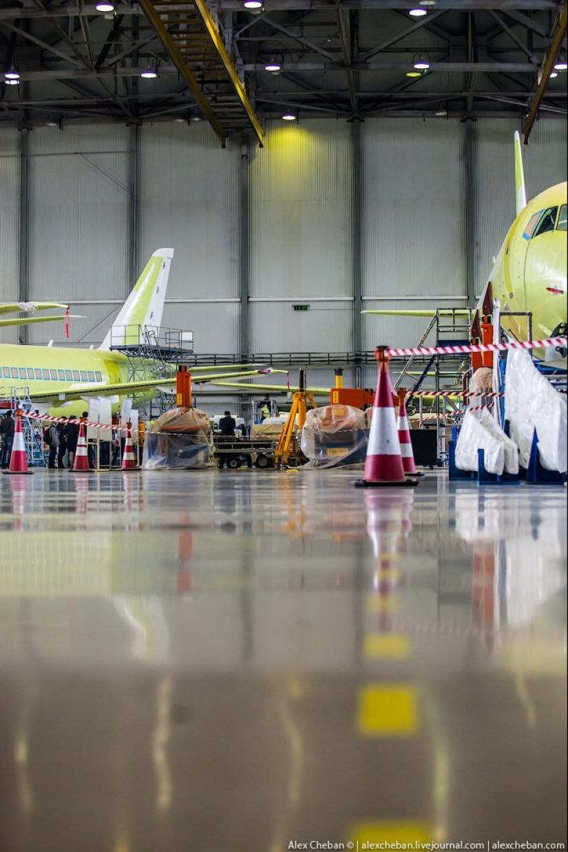 Cómo se fabrica el Superjet: Komsomolsk-on-Amur