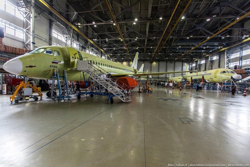 Cómo se fabrica el Superjet: Komsomolsk-on-Amur