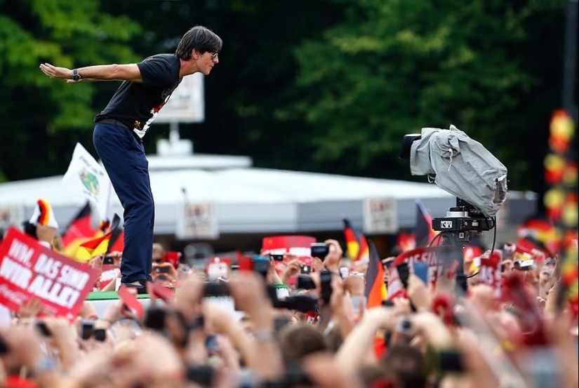 Cómo se recibió en Berlín a los ganadores de la Copa del Mundo 2014 Cómo se recibió en Berlín a los ganadores de la Copa del Mundo 2014