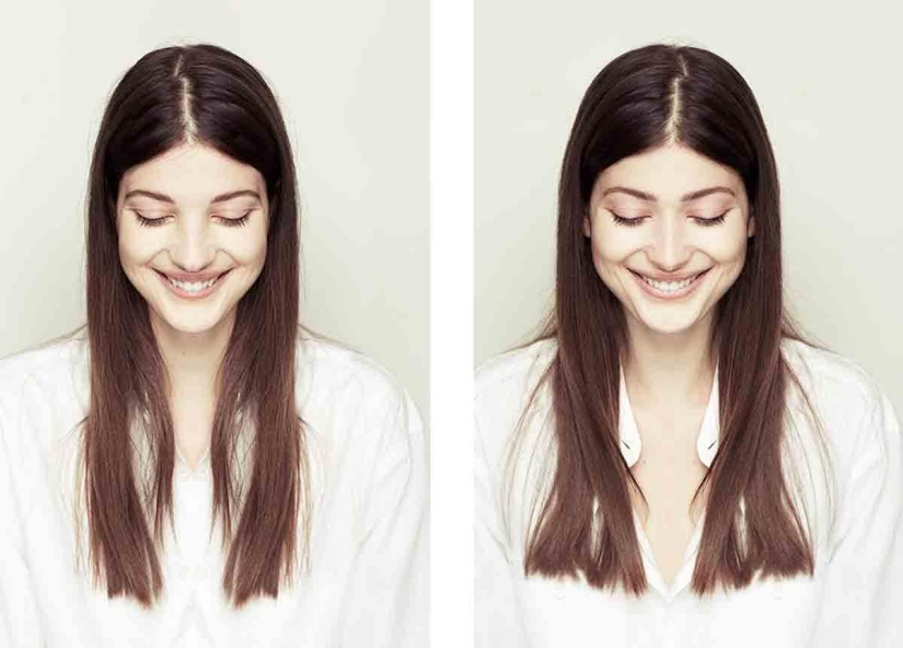 Cómo se ven las caras perfectamente simétricas