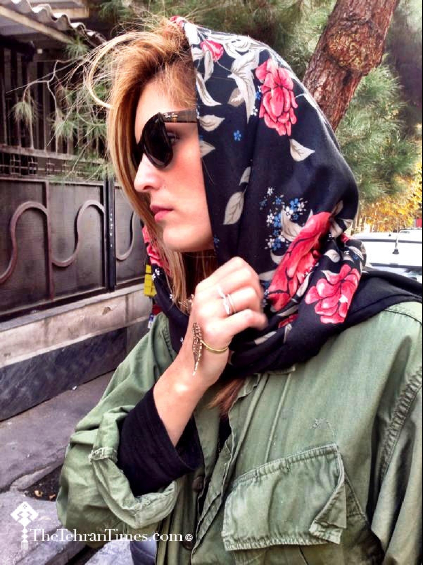 Cómo se ven las elegantes chicas iraníes