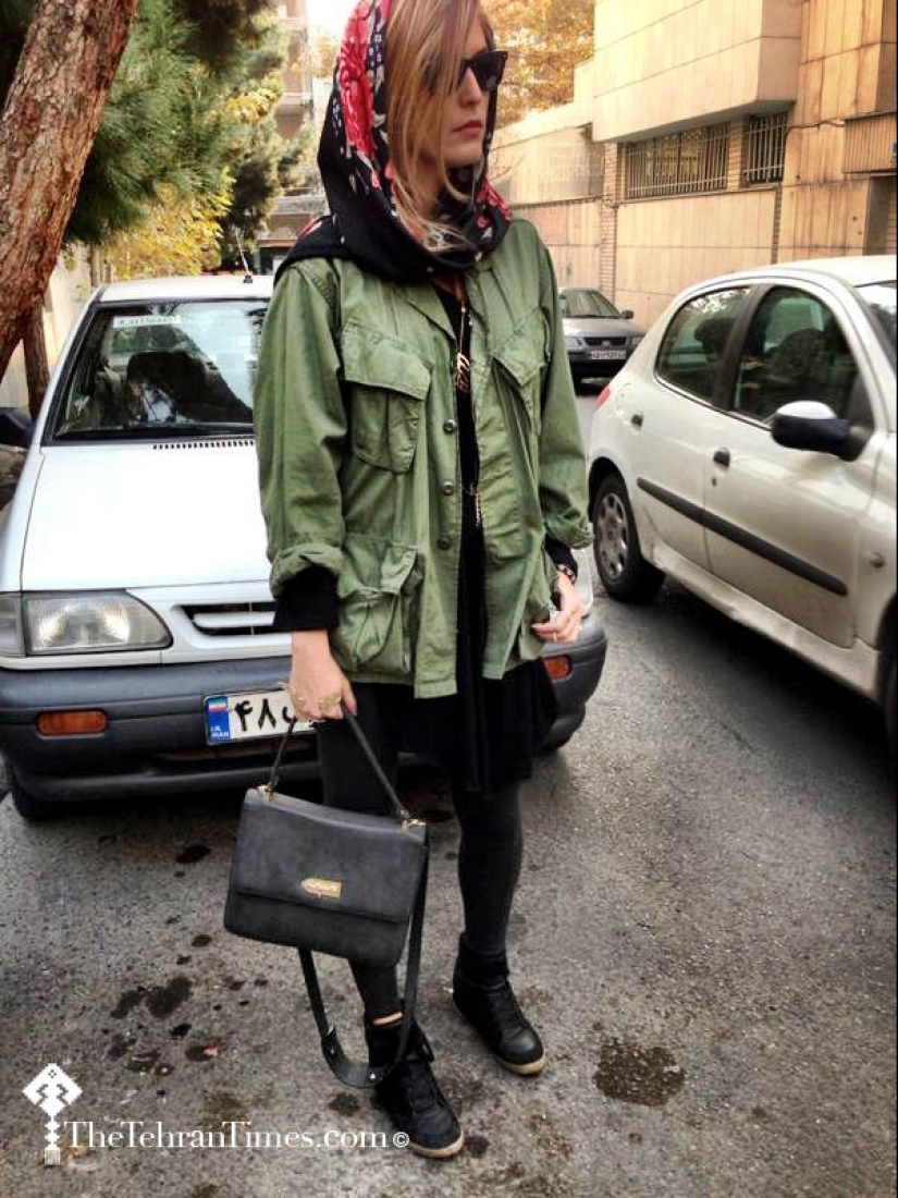 Cómo se ven las elegantes chicas iraníes
