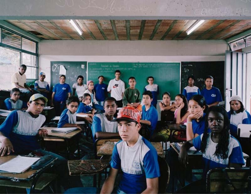 Cómo se ven los estudiantes y las aulas en 15 países de todo el mundo