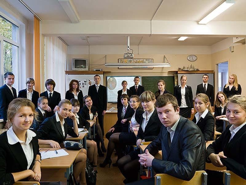 Cómo se ven los estudiantes y las aulas en 15 países de todo el mundo