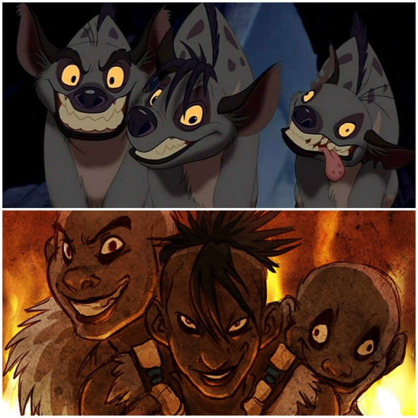 Cómo se verían los animales de Disney si fueran humanos Cómo se verían los animales de Disney si fueran humanos