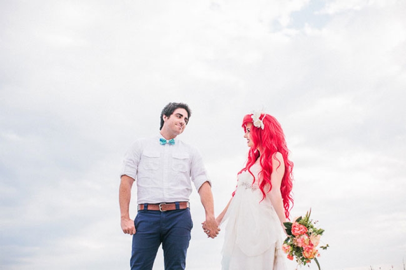 Cómo sería la boda de la sirenita Ariel en la vida real