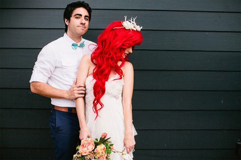 Cómo sería la boda de la sirenita Ariel en la vida real