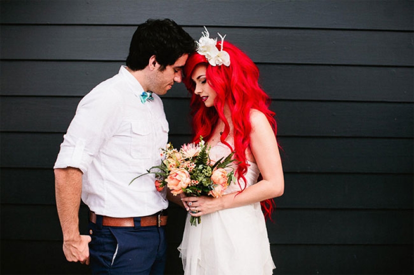 Cómo sería la boda de la sirenita Ariel en la vida real