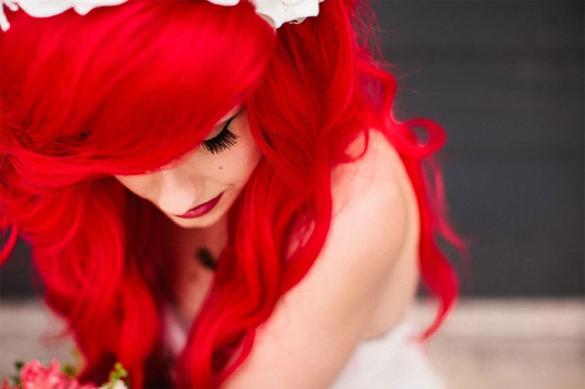 Cómo sería la boda de la sirenita Ariel en la vida real