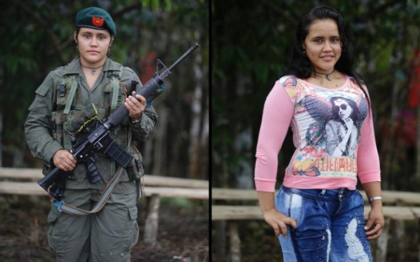 Cómo son las niñas que han estado sirviendo desde la adolescencia en el grupo rebelde de Colombia