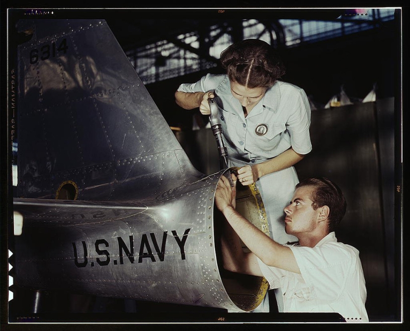 Color memories of the Second World War in the lens of American photographers