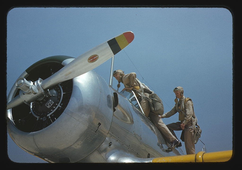 Color memories of the Second World War in the lens of American photographers