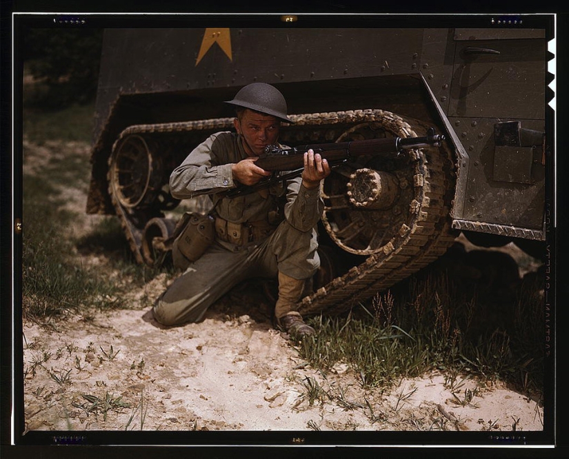 Color memories of the Second World War in the lens of American photographers