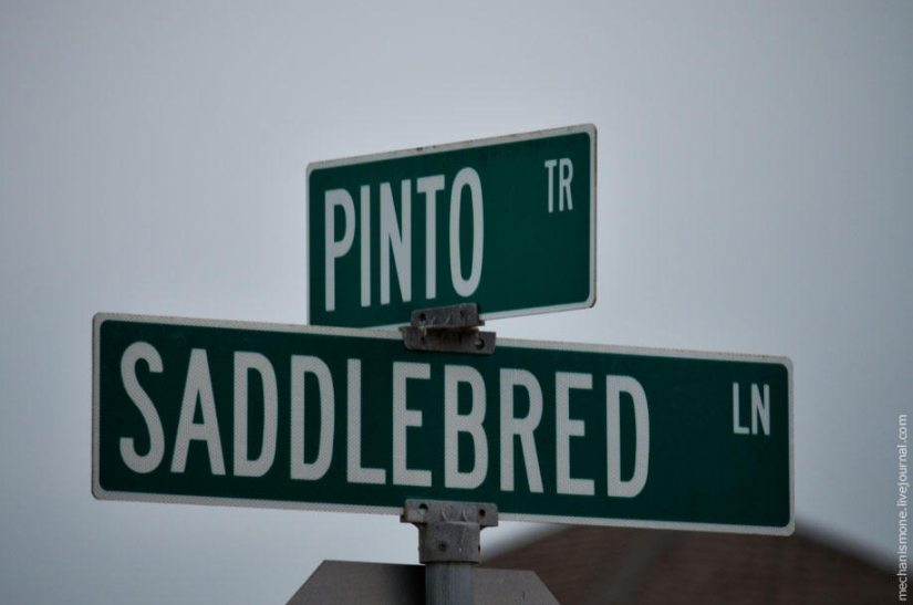 Como son las zonas residenciales en USA