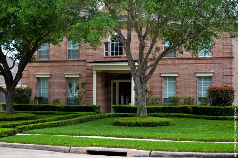 Como son las zonas residenciales en USA