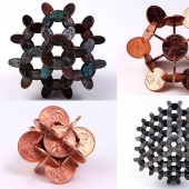 Complex geometry from coins