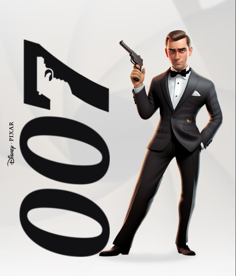 Con la ayuda de Photoshop y la IA, reinventé películas famosas al estilo Pixar de Disney