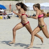 Concurso de chicas de rescate en Nueva Jersey