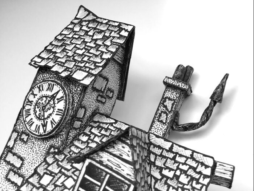 Construí mi casa con papel