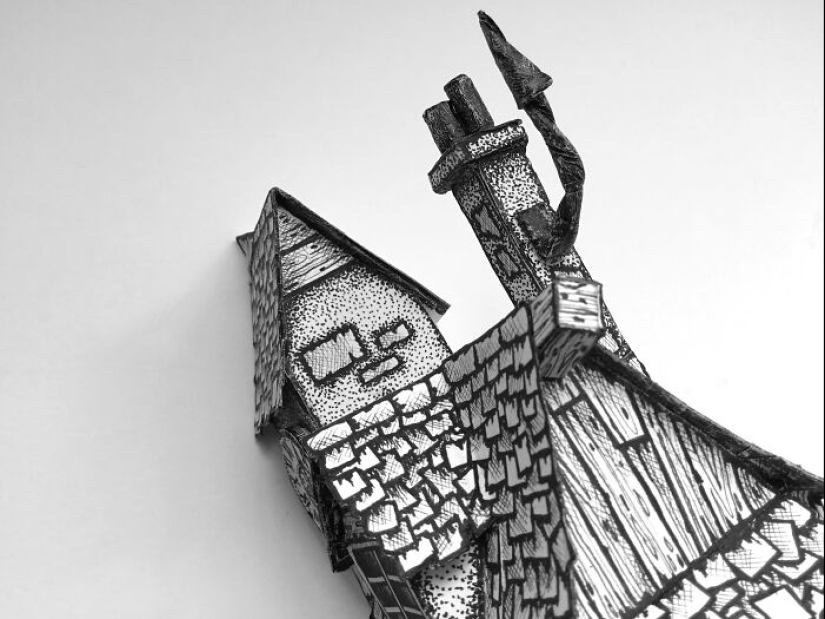 Construí mi casa con papel