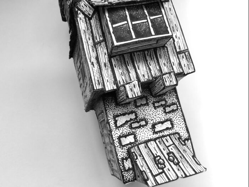 Construí mi casa con papel