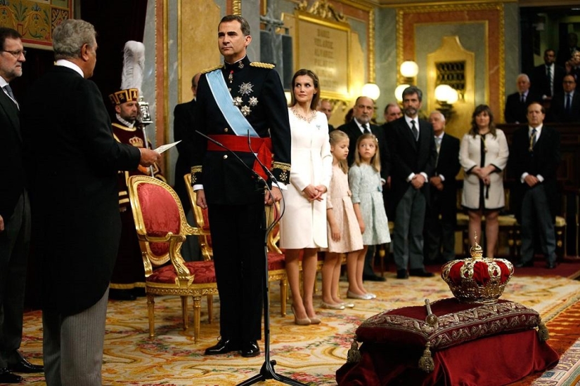 Coronación del nuevo monarca de España