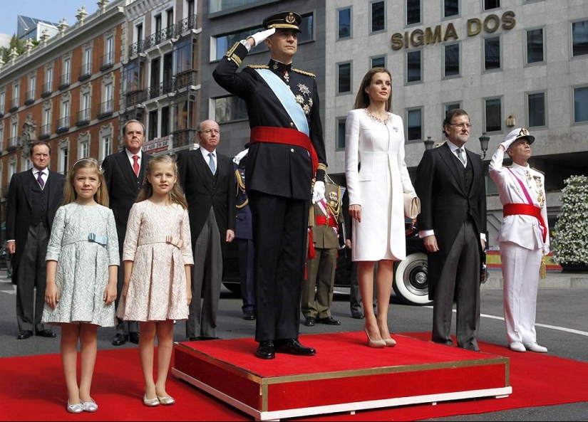 Coronación del nuevo monarca de España