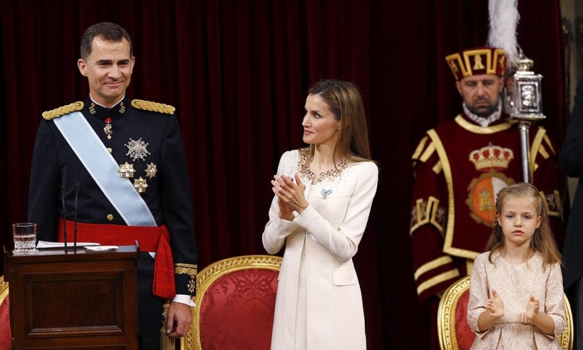 Coronación del nuevo monarca de España