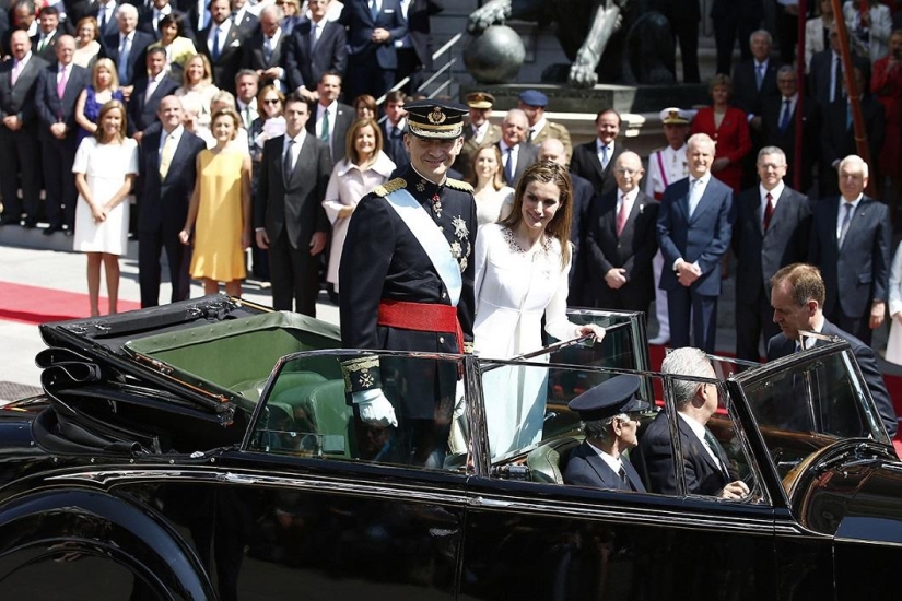 Coronación del nuevo monarca de España