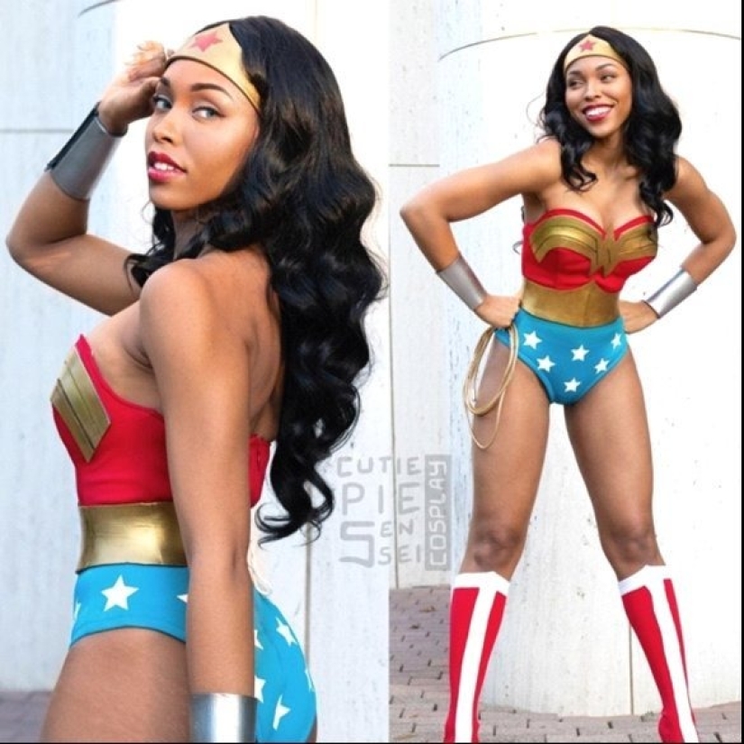 Cosplays de mujeres sobre personajes populares: atractivos y francos (7 fotos)