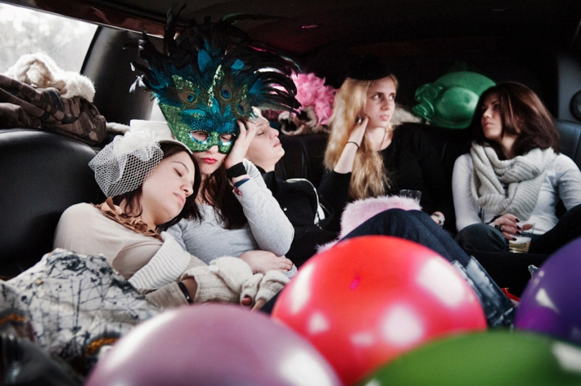 Crazy bachelorette parties in Dina Litovsky's Bachelorette project