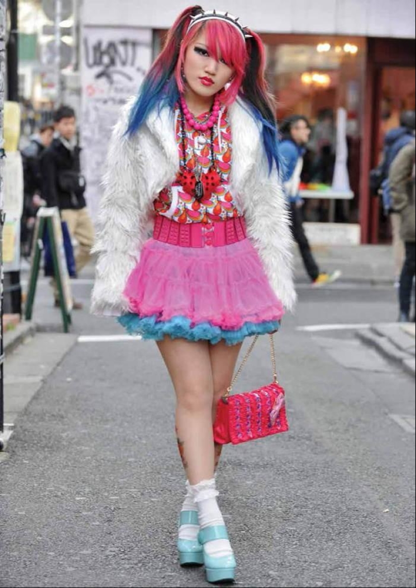 Crazy Japanese Harajuku Fashion