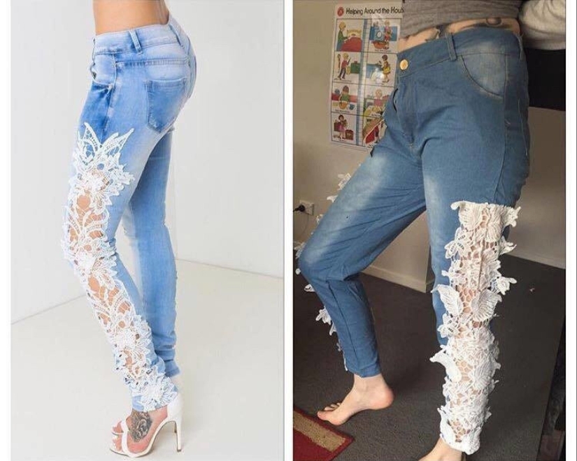 Crazy photos of women's clothing shopping on the Internet - expectation and reality