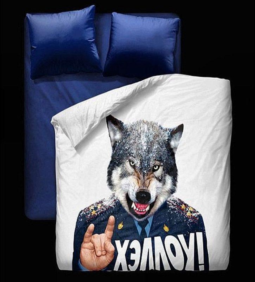 Creative bedding from Denis Simachev Creative bedding from Denis Simachev