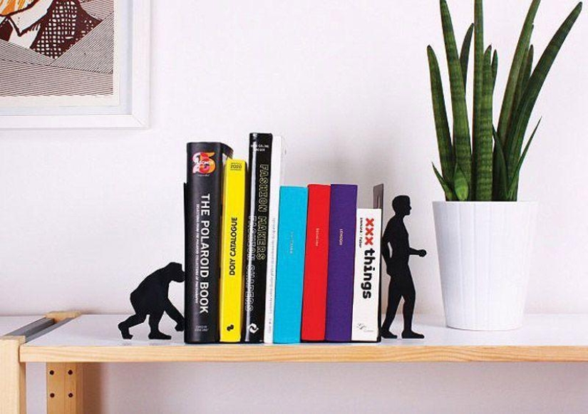 Creative on the bookshelf