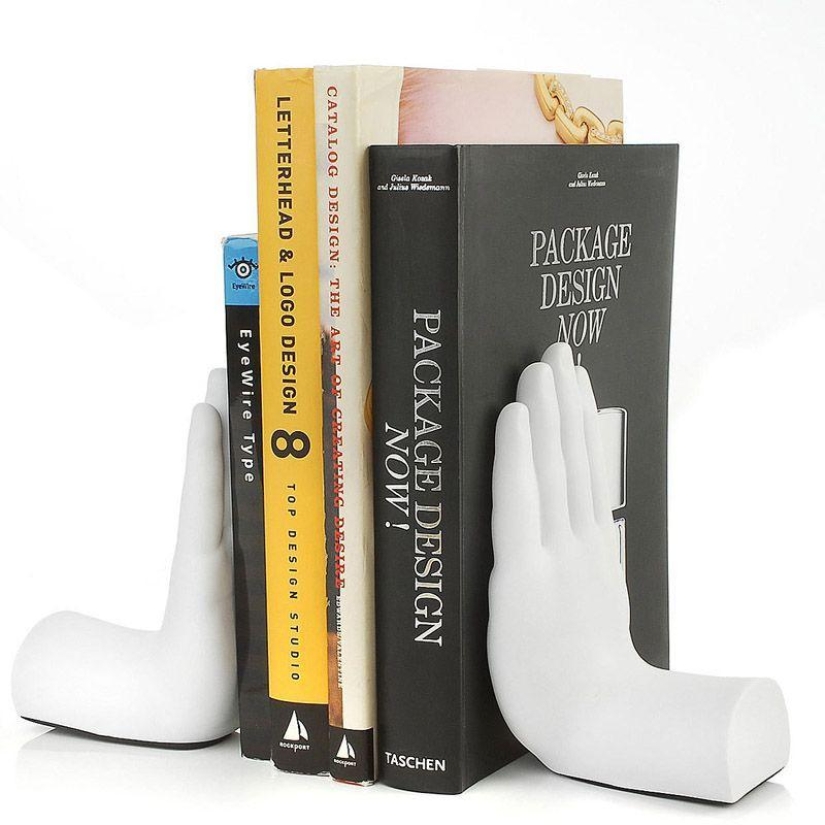 Creative on the bookshelf