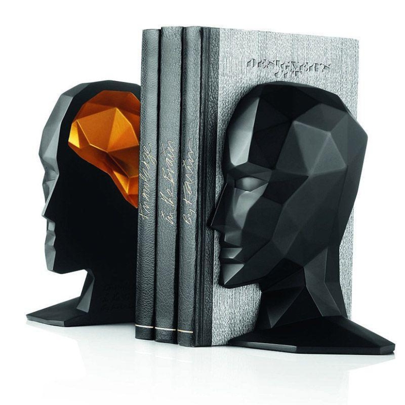 Creative on the bookshelf