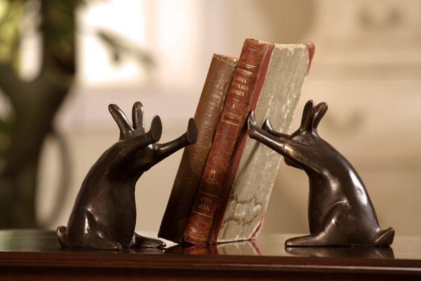 Creative on the bookshelf