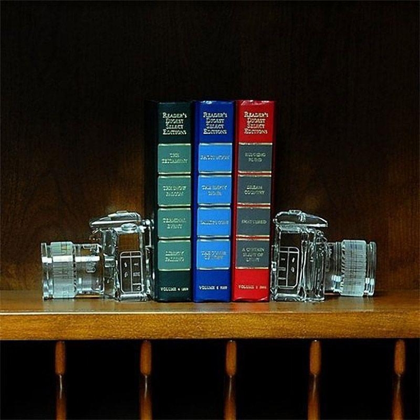 Creative on the bookshelf
