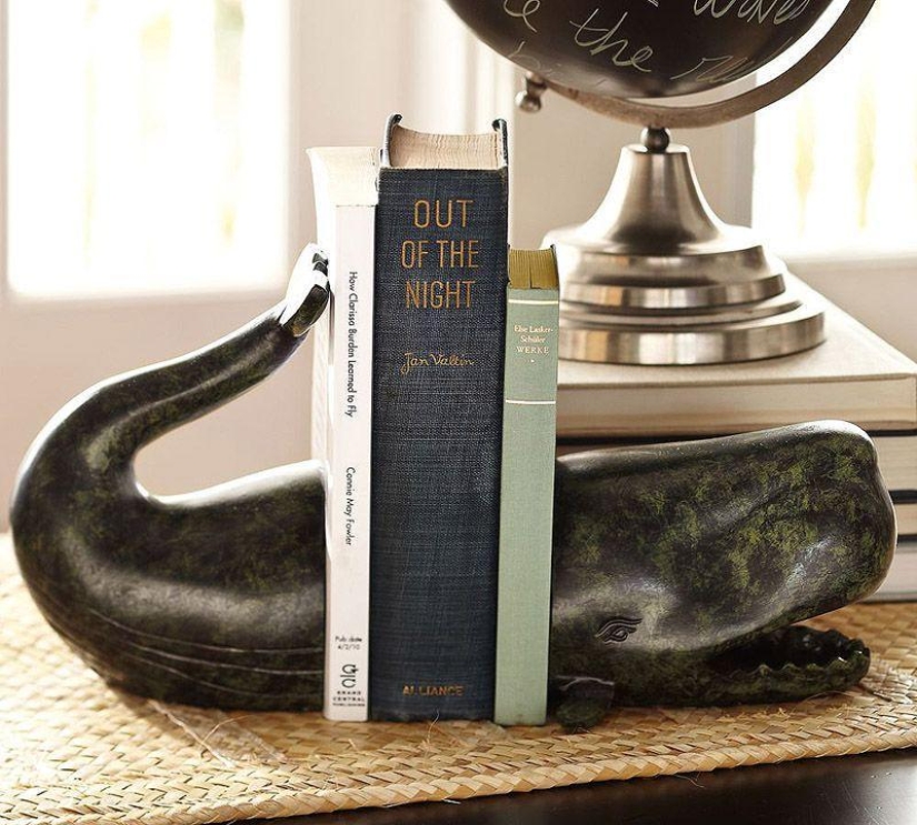 Creative on the bookshelf