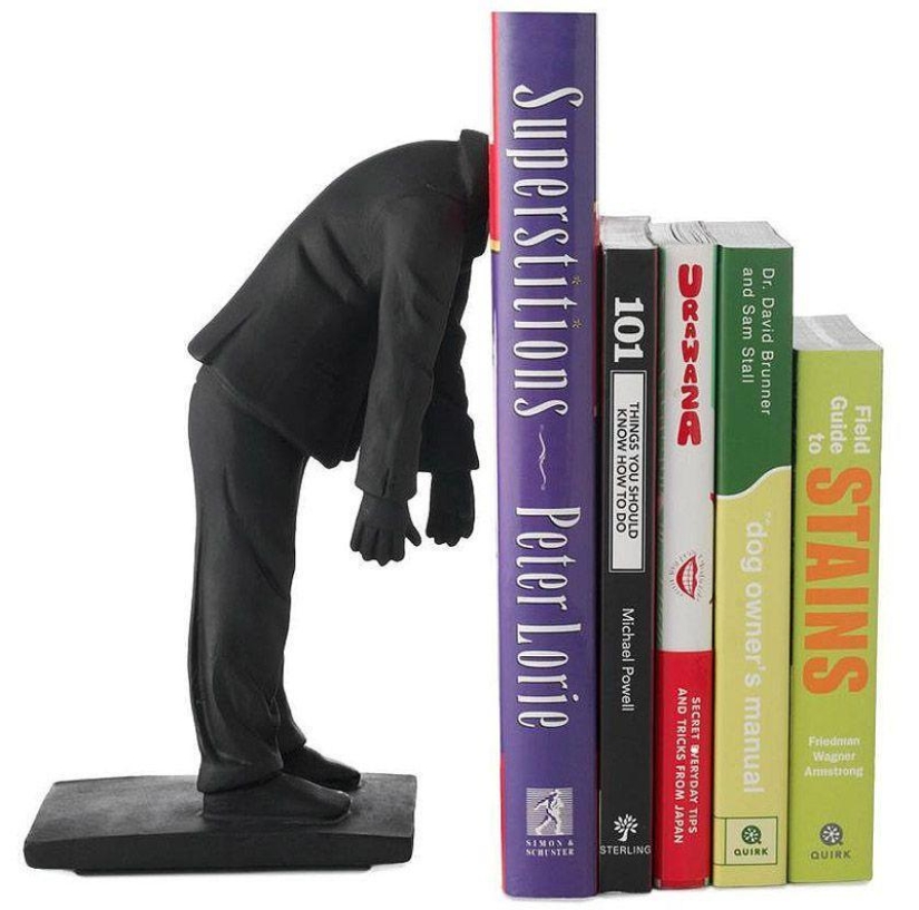 Creative on the bookshelf