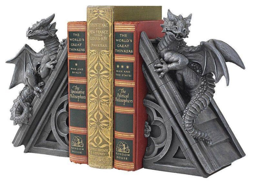 Creative on the bookshelf