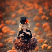 Creative photos of children in fabulous images