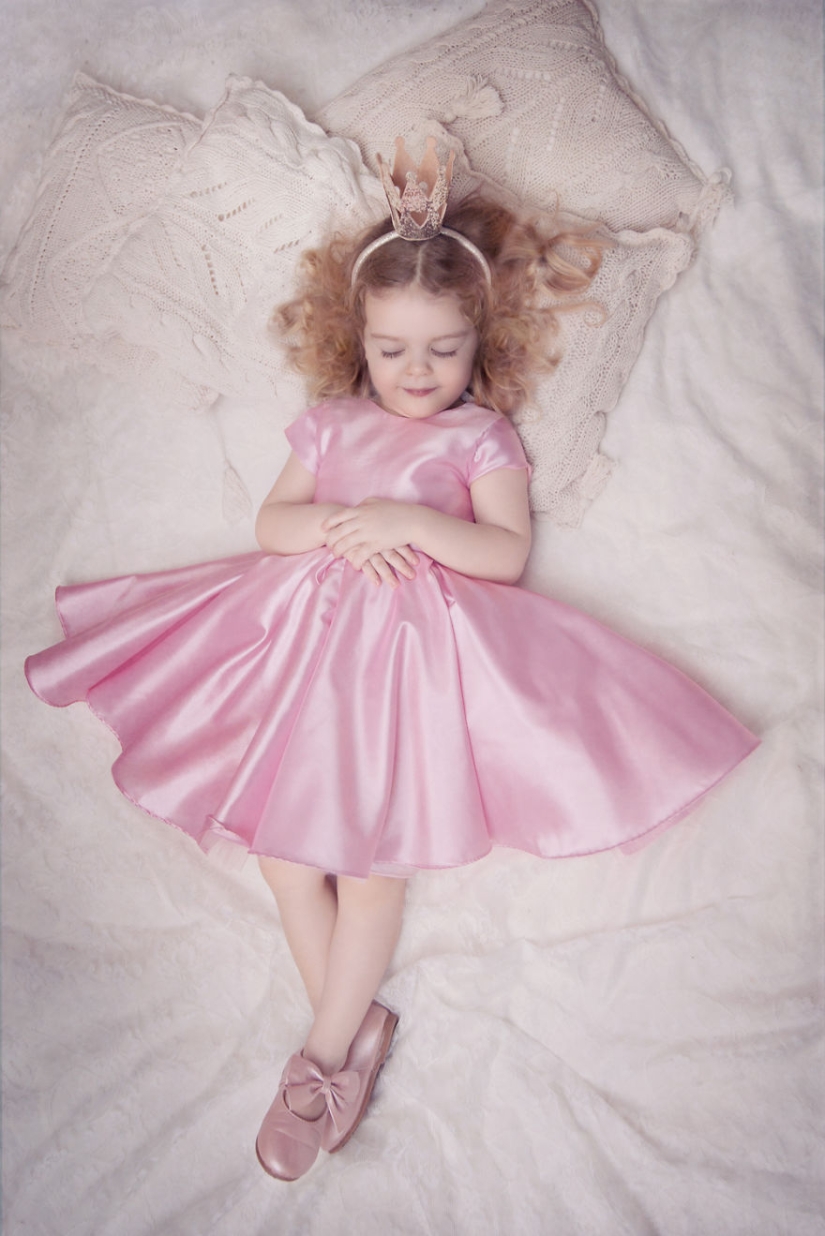 Creative photos of children in fabulous images