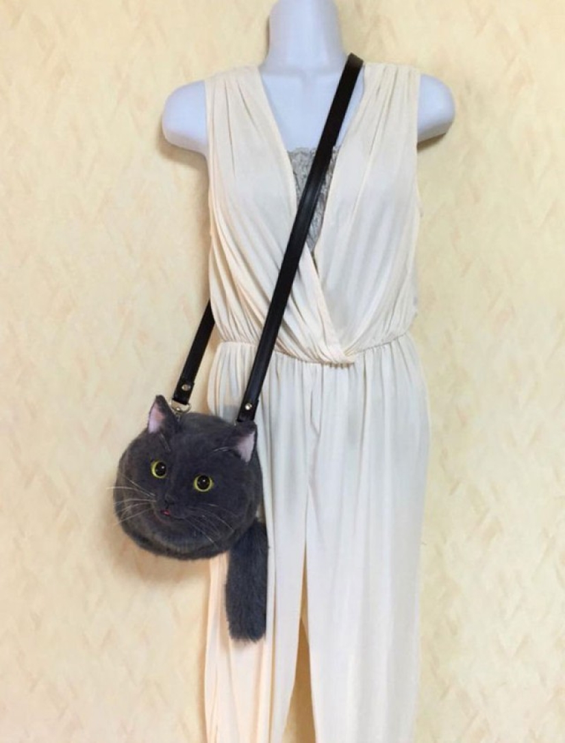 Creepy or cute? Cat bags are a new trend in Japan Creepy or cute? Cat bags are a new trend in Japan